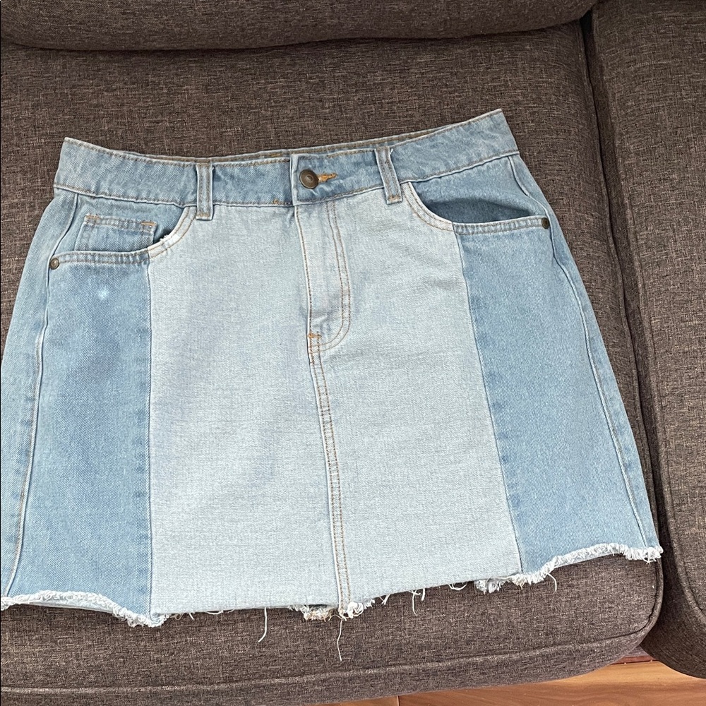 C & V denim 27" width Skirt